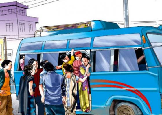 सार्वजनिक सवारी साधनमा आजदेखि ‘रुट परमिट’ खुला