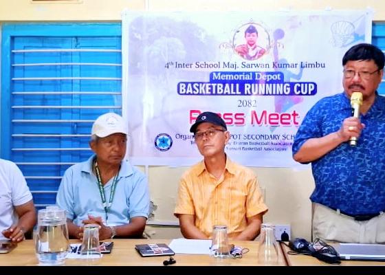 चौथो मेजर श्रवणकुमार स्मृति बास्केटवल श्रावण १५ गते देखि