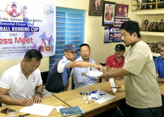 मेजर श्रवणकुमार मेमोरियल डिपो बास्केटवलमा १८ टिमको सहभागिता हुने