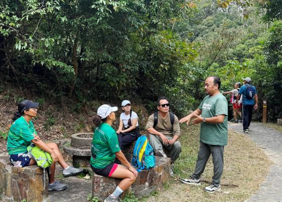 हङकङमा हुने साताैं गाेर्खा  ट्रेल ब्लेजर रनका लागि रुट निरीक्षण