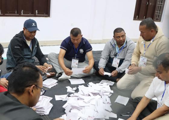 सङ्खुवासभामा मतगणनाका सुरु