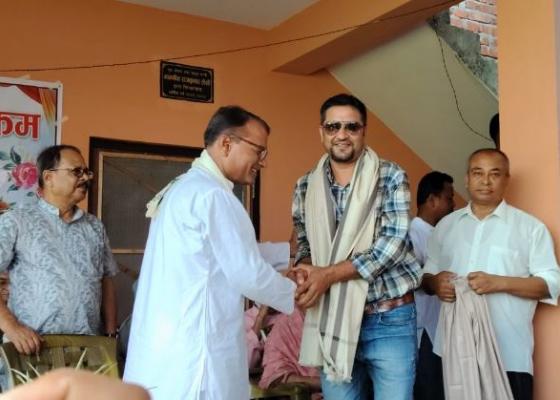  वृद्धाश्रमद्वारा पत्रकार कार्कीसहित प्रजातान्त्रिक अगुवाहरू सम्मानित