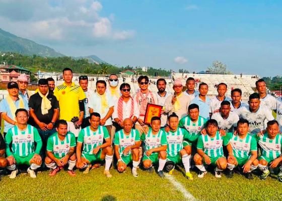  राष्ट्रिय फुटबल खेलाडी मिलन राई धरानमा सम्मानित