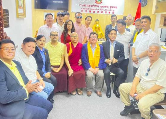 नेपाललाई चिनाउन हङकङमा बुद्ध प्रतिमा स्थापना