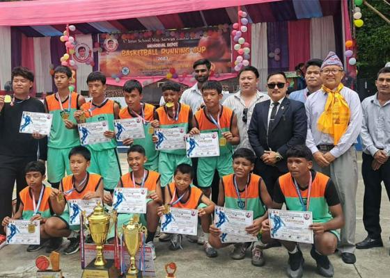 प्रभातलाई डिपो बास्केटबलको उपाधि