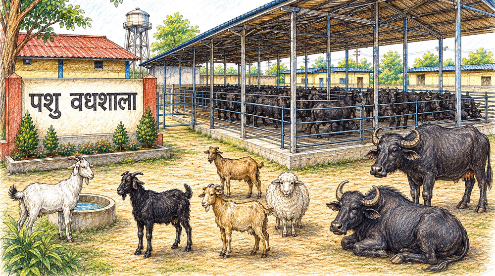 पशु वधशाला तथा मासु जाँच ऐन कार्यान्वयनका लागि कार्यदल गठन