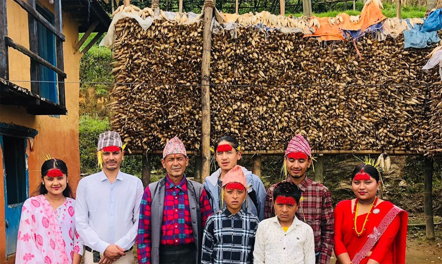durga karki famaly